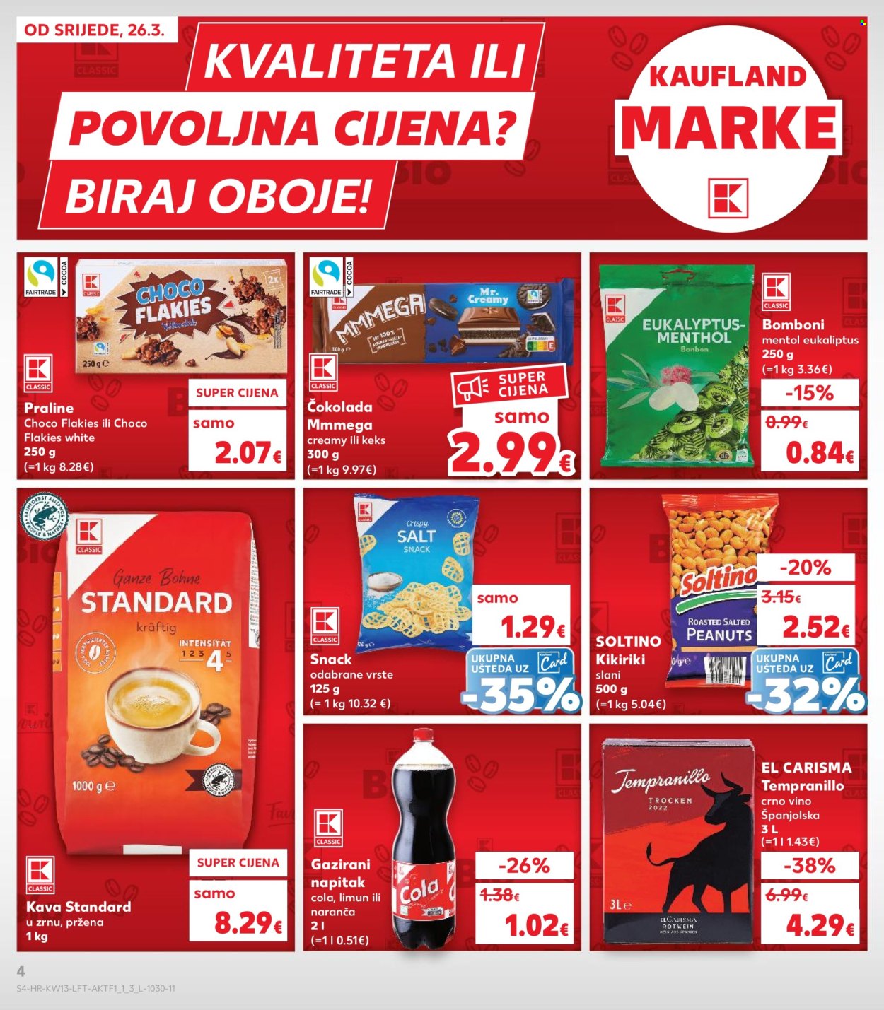Kaufland katalog - 26.03.2025. - 01.04.2025. Stranica 4