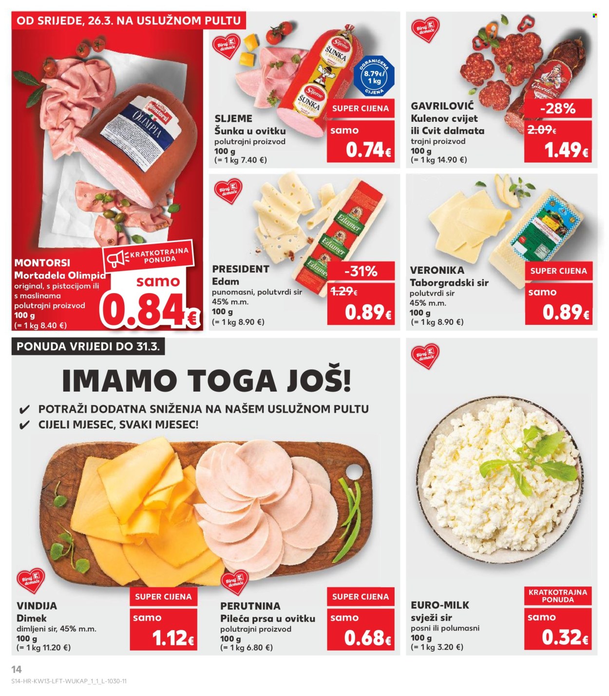 Kaufland katalog - 26.03.2025. - 01.04.2025. Stranica 14