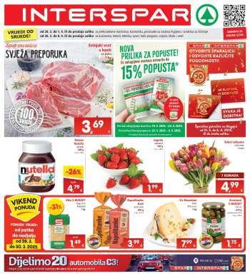 INTERSPAR katalog - 26.03.2025. - 01.04.2025.