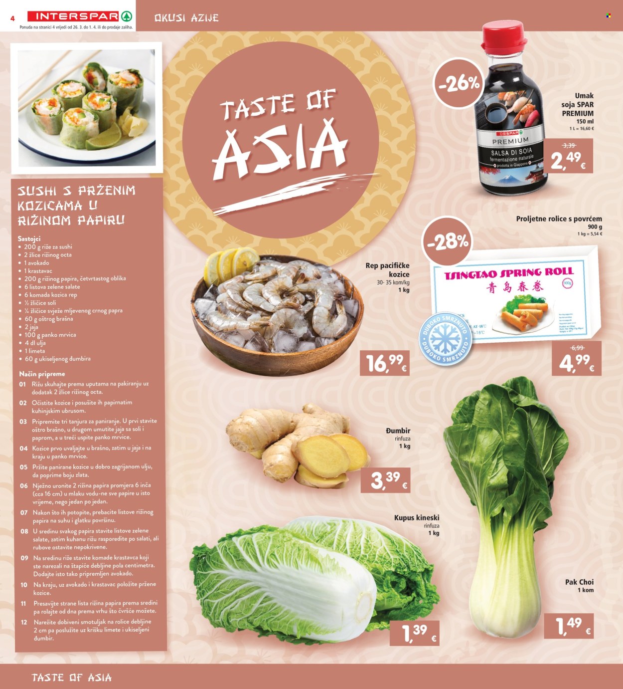 INTERSPAR katalog - 26.03.2025. - 01.04.2025. Stranica 4