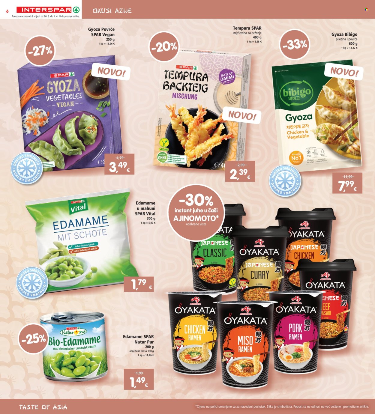 INTERSPAR katalog - 26.03.2025. - 01.04.2025. Stranica 6