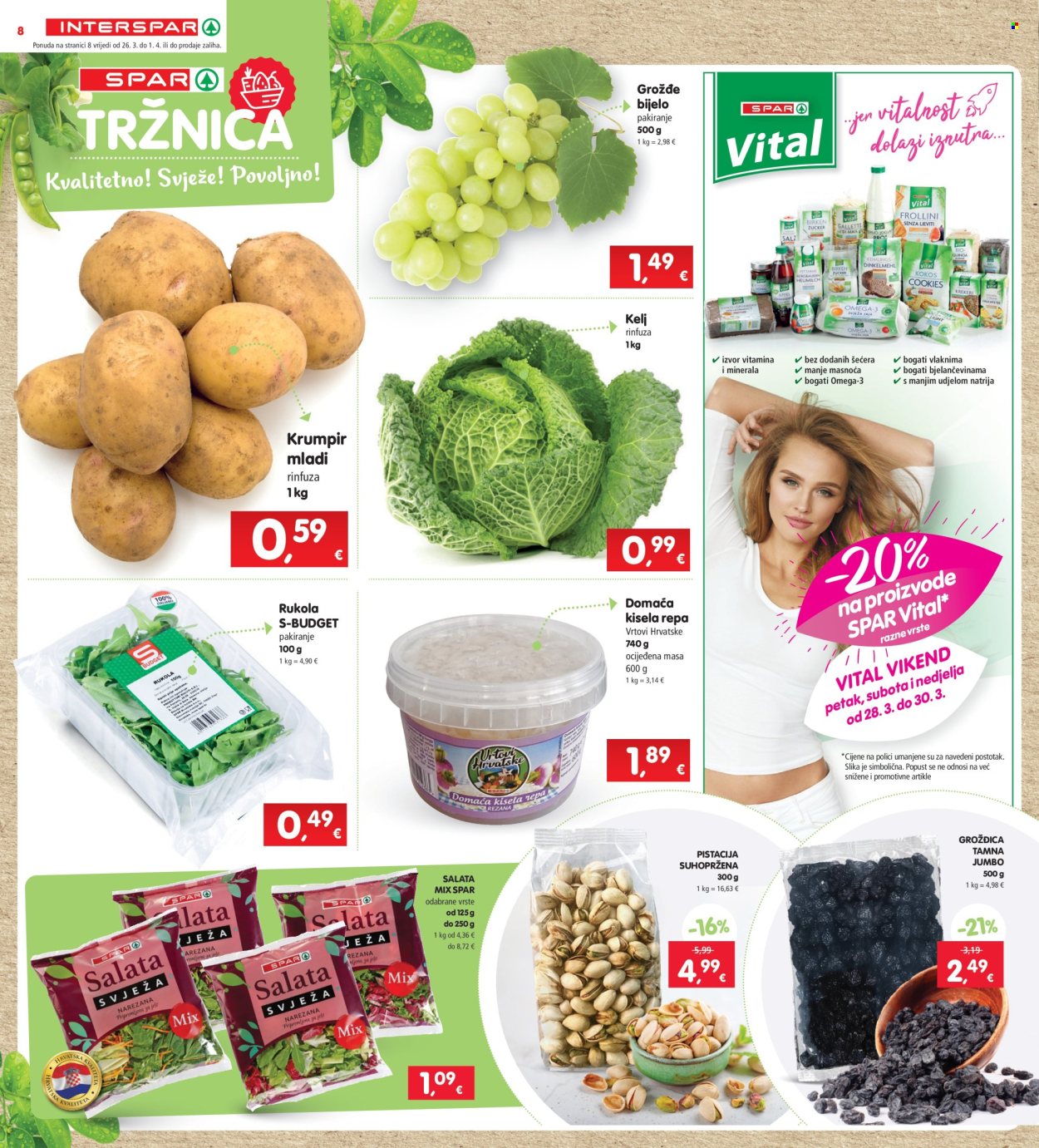 INTERSPAR katalog - 26.03.2025. - 01.04.2025. Stranica 8