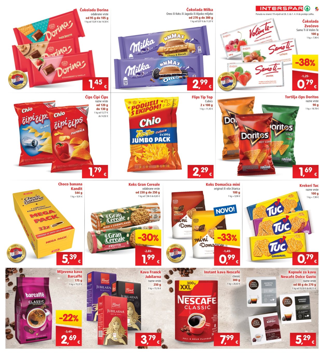 INTERSPAR katalog - 26.03.2025. - 01.04.2025. Stranica 19