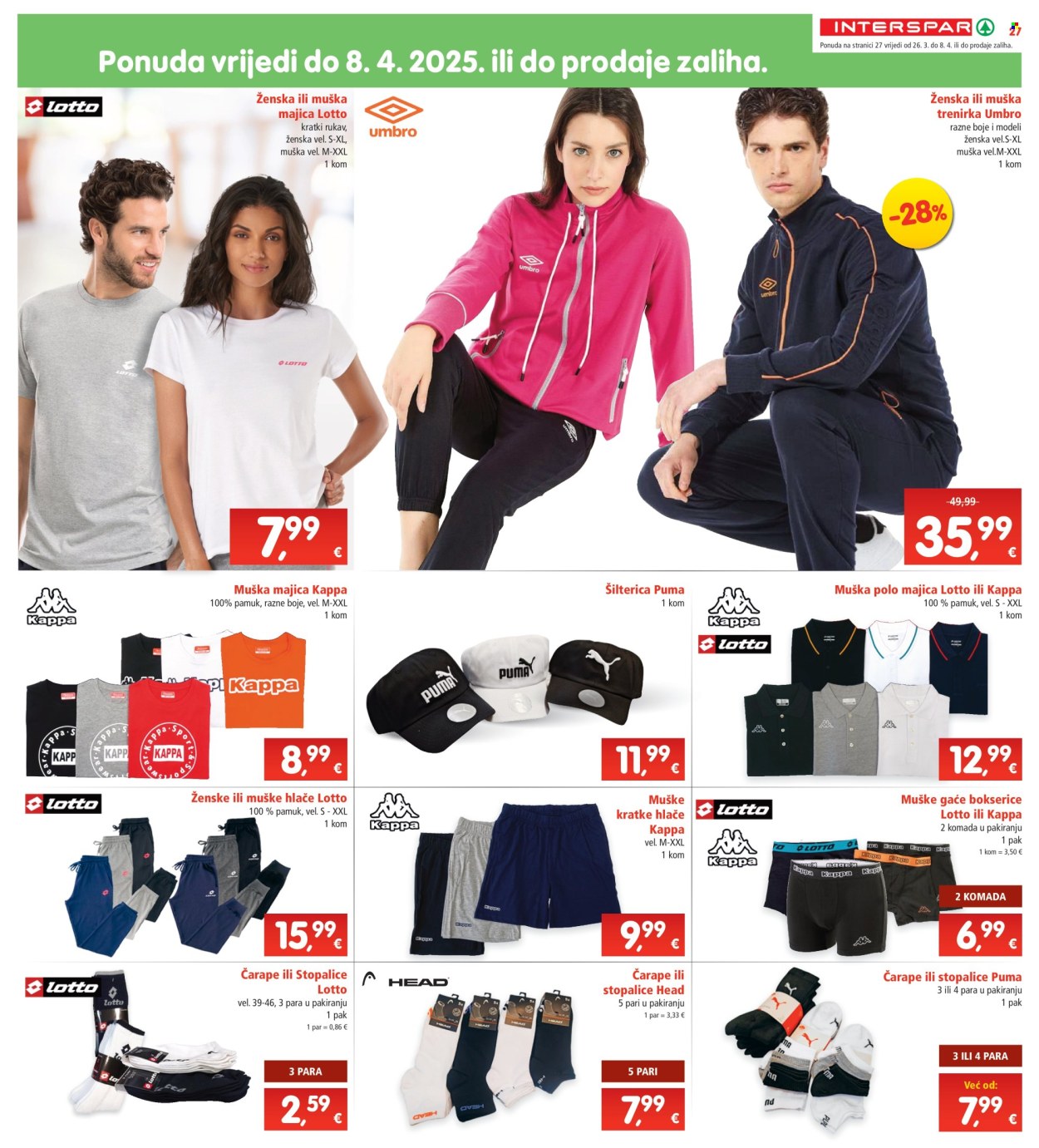 INTERSPAR katalog - 26.03.2025. - 01.04.2025. Stranica 27