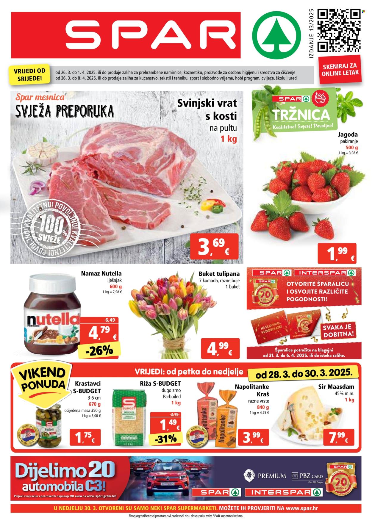 SPAR katalog - 26.03.2025. - 01.04.2025. Stranica 1