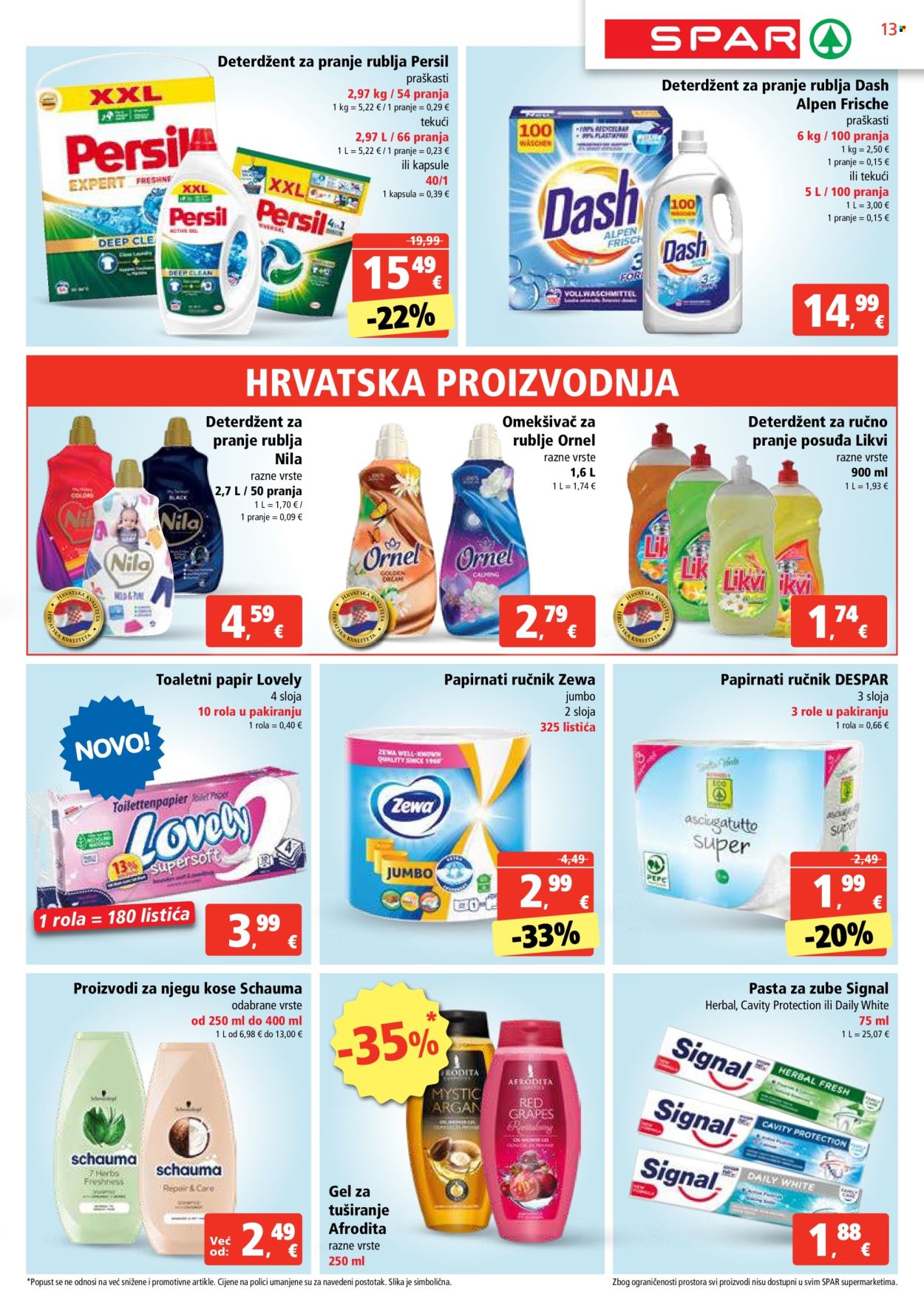SPAR katalog - 26.03.2025. - 01.04.2025. Stranica 13