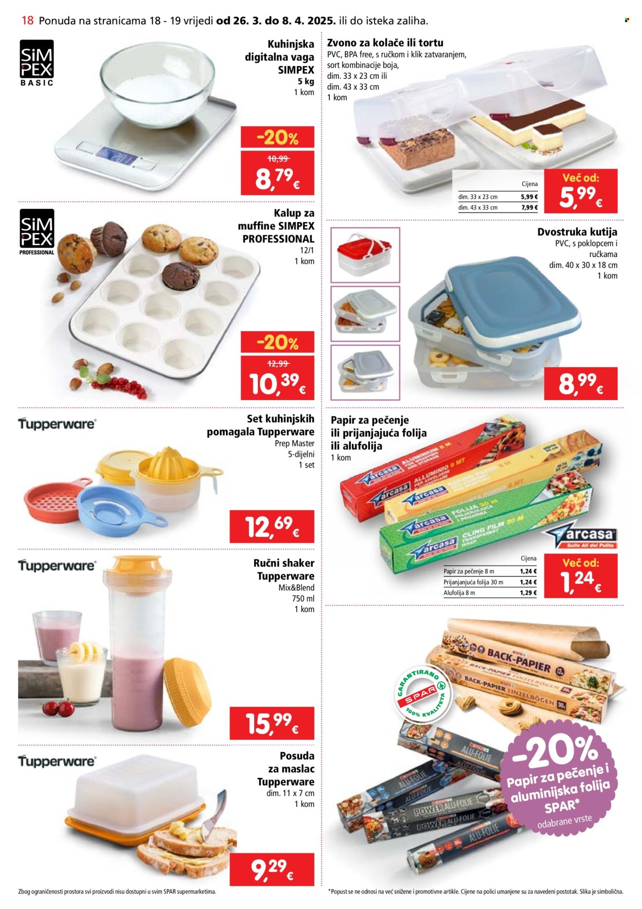SPAR katalog - 26.03.2025. - 01.04.2025. Stranica 18