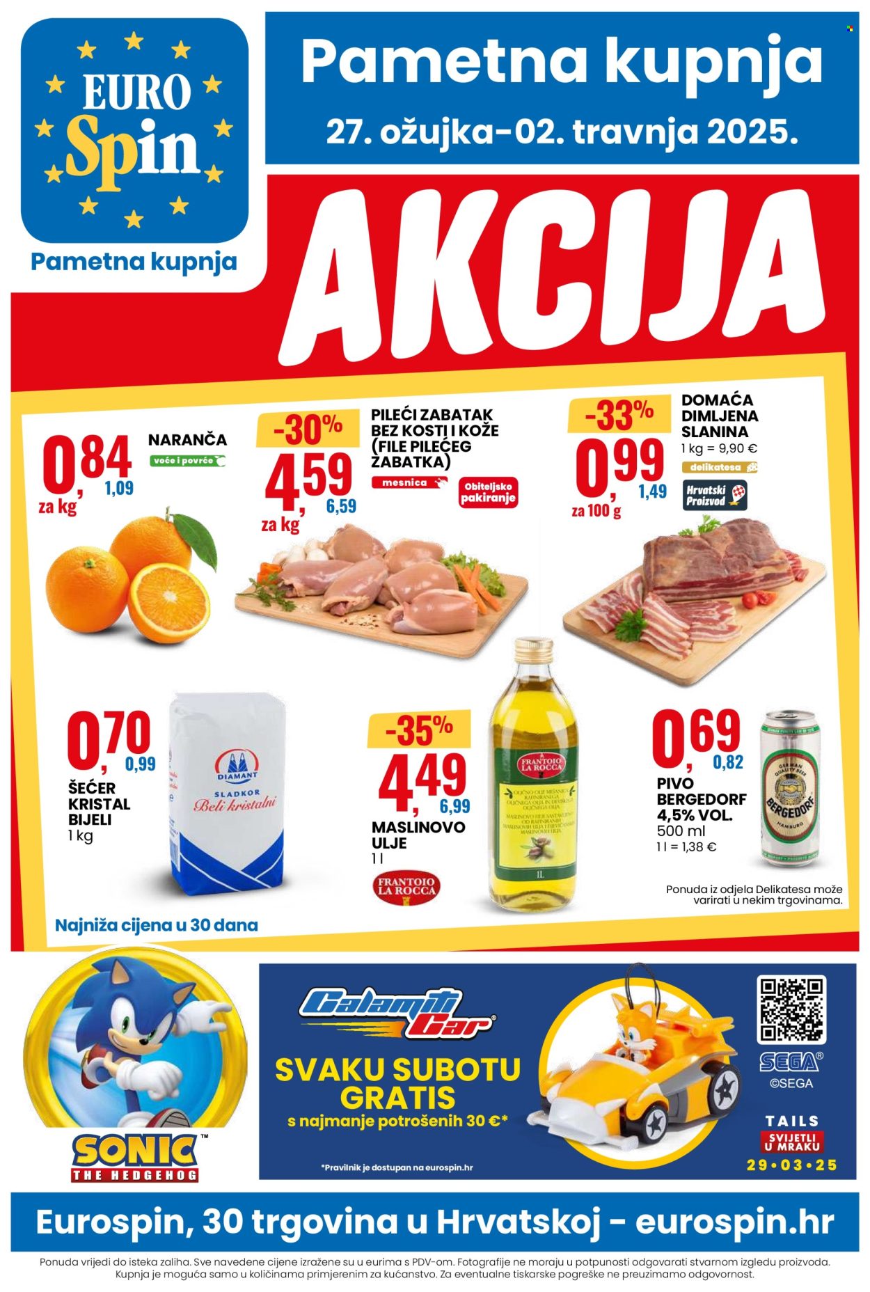 Eurospin katalog - 27.03.2025. - 02.04.2025. Stranica 1