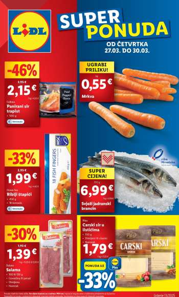 Lidl katalog - 27.03.2025. - 30.03.2025.