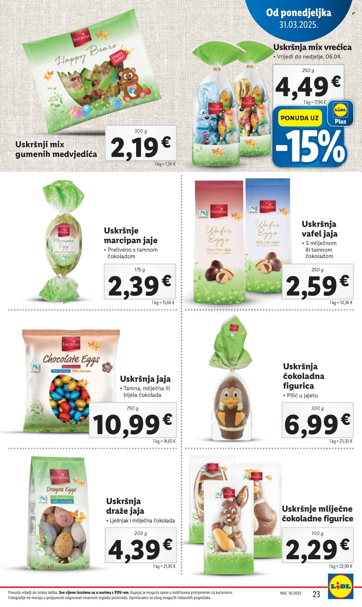 Lidl katalog - 31.03.2025. - 06.04.2025. Stranica 23