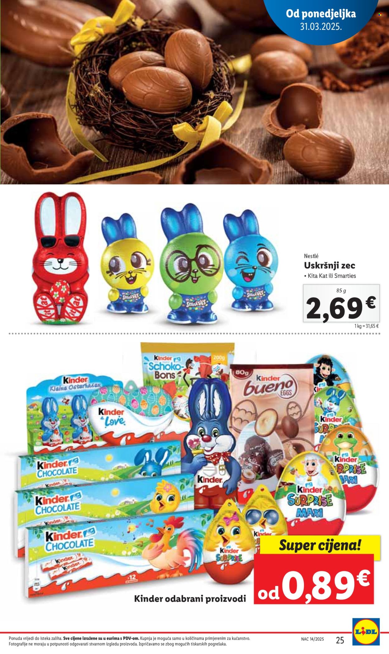 Lidl katalog - 31.03.2025. - 06.04.2025. Stranica 25