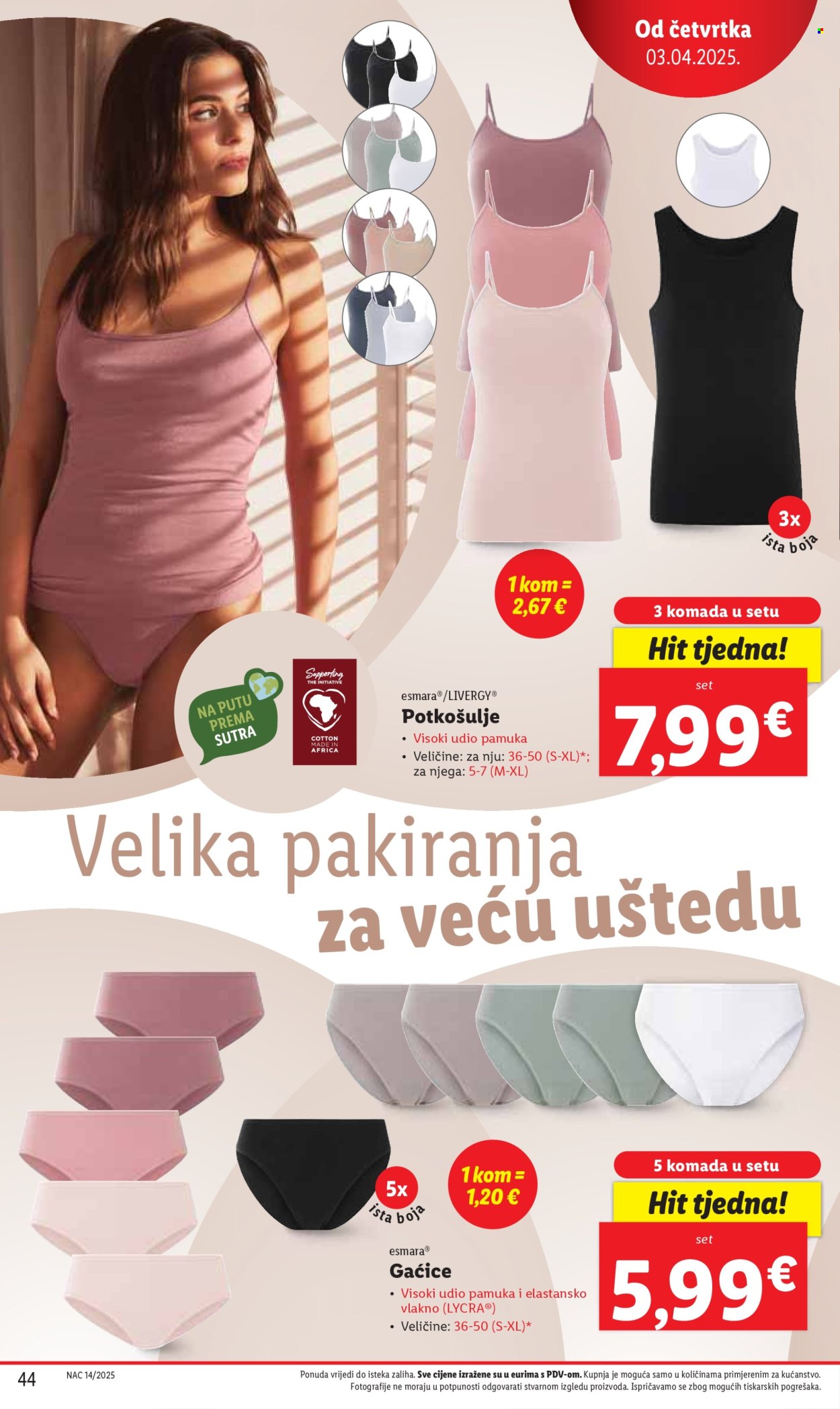 Lidl katalog - 31.03.2025. - 06.04.2025. Stranica 44