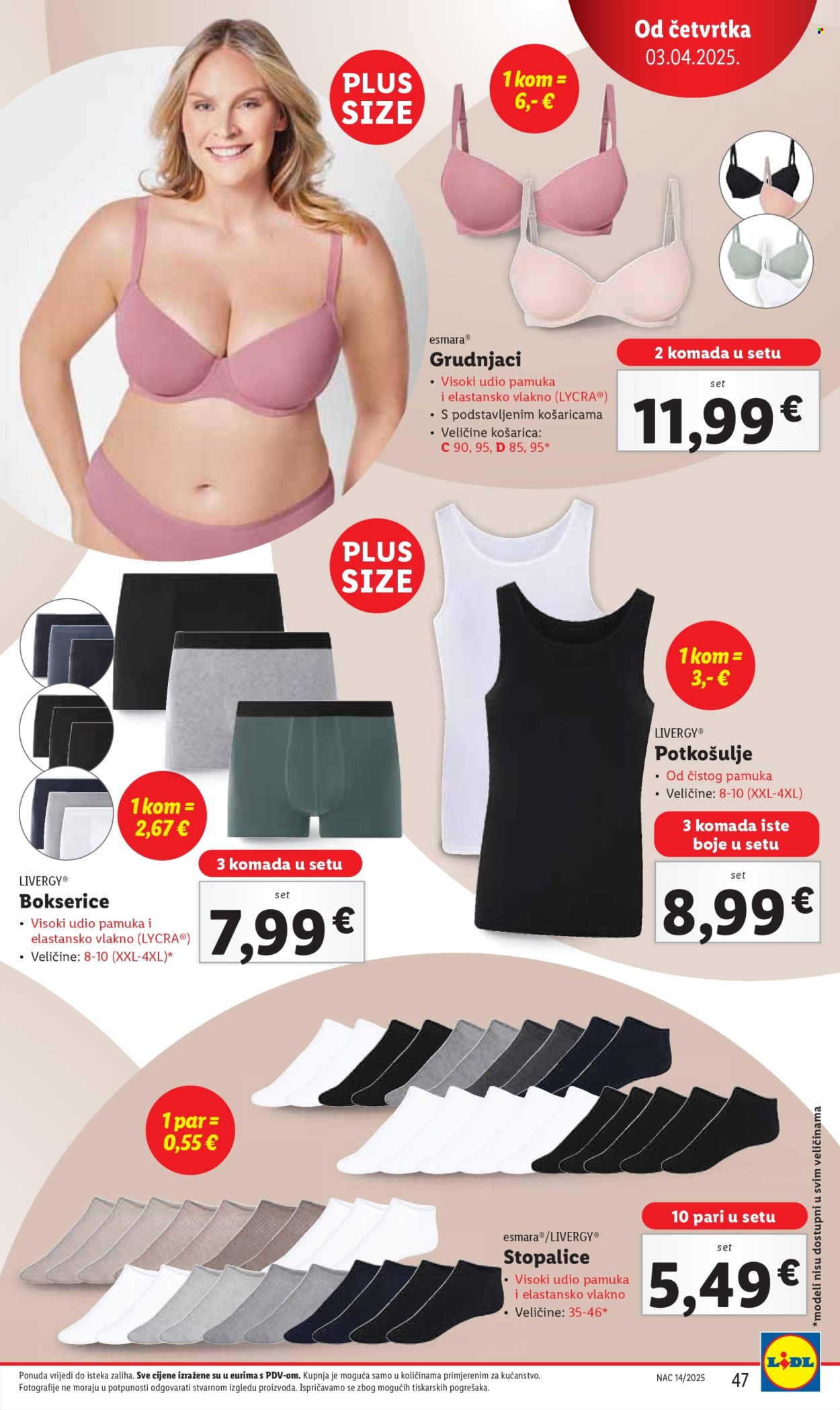 Lidl katalog - 31.03.2025. - 06.04.2025. Stranica 47