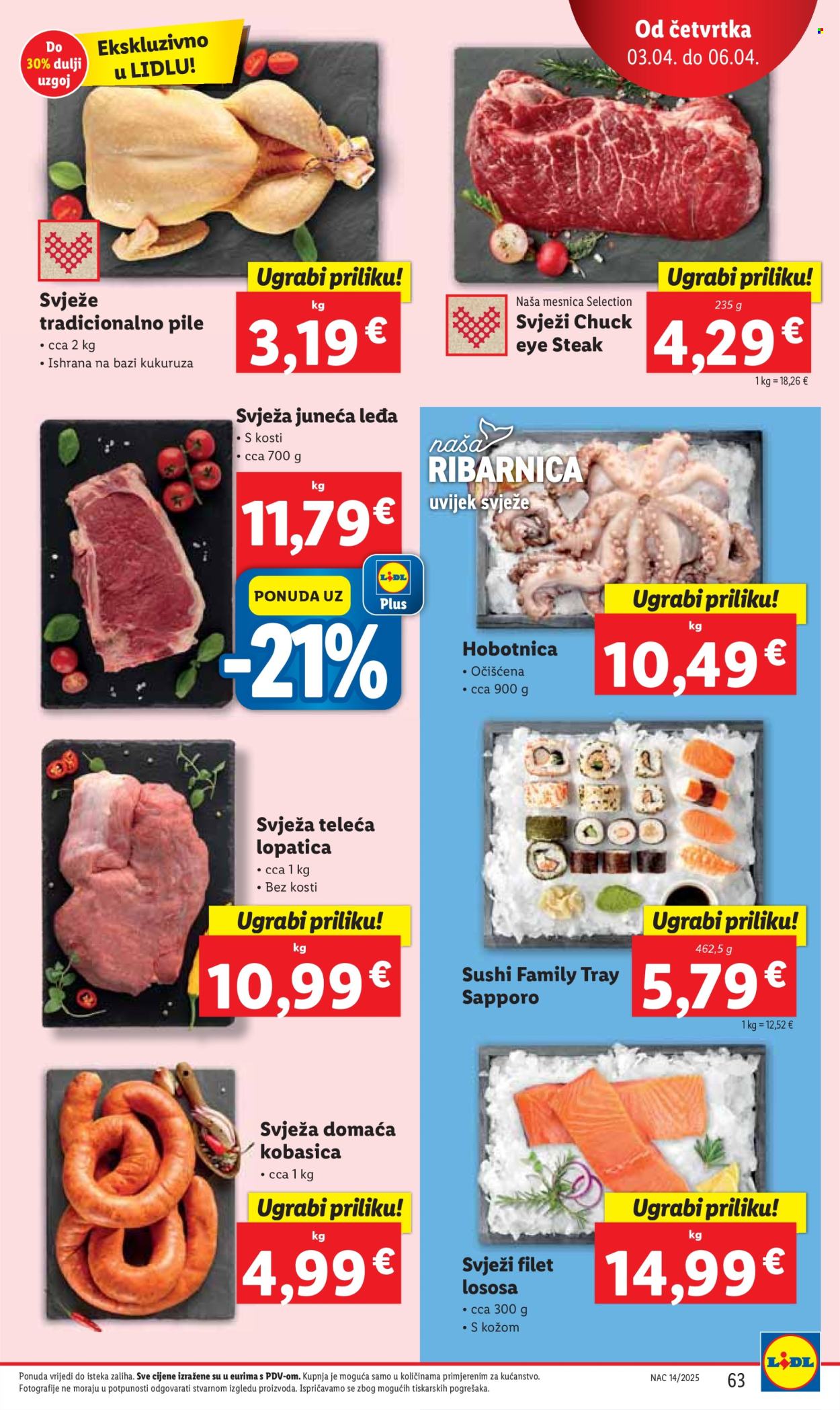 Lidl katalog - 31.03.2025. - 06.04.2025. Stranica 63