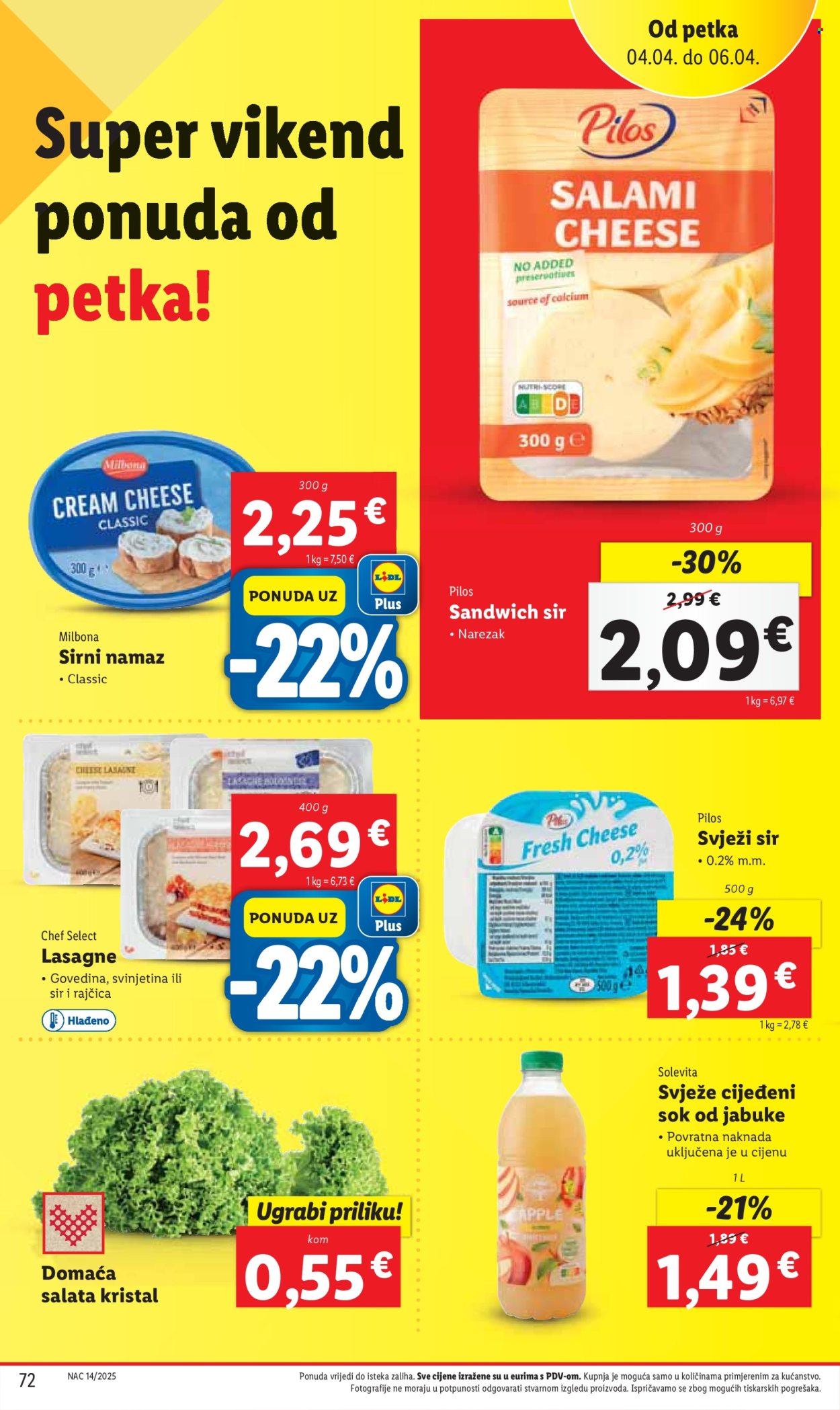 Lidl katalog - 31.03.2025. - 06.04.2025. Stranica 72