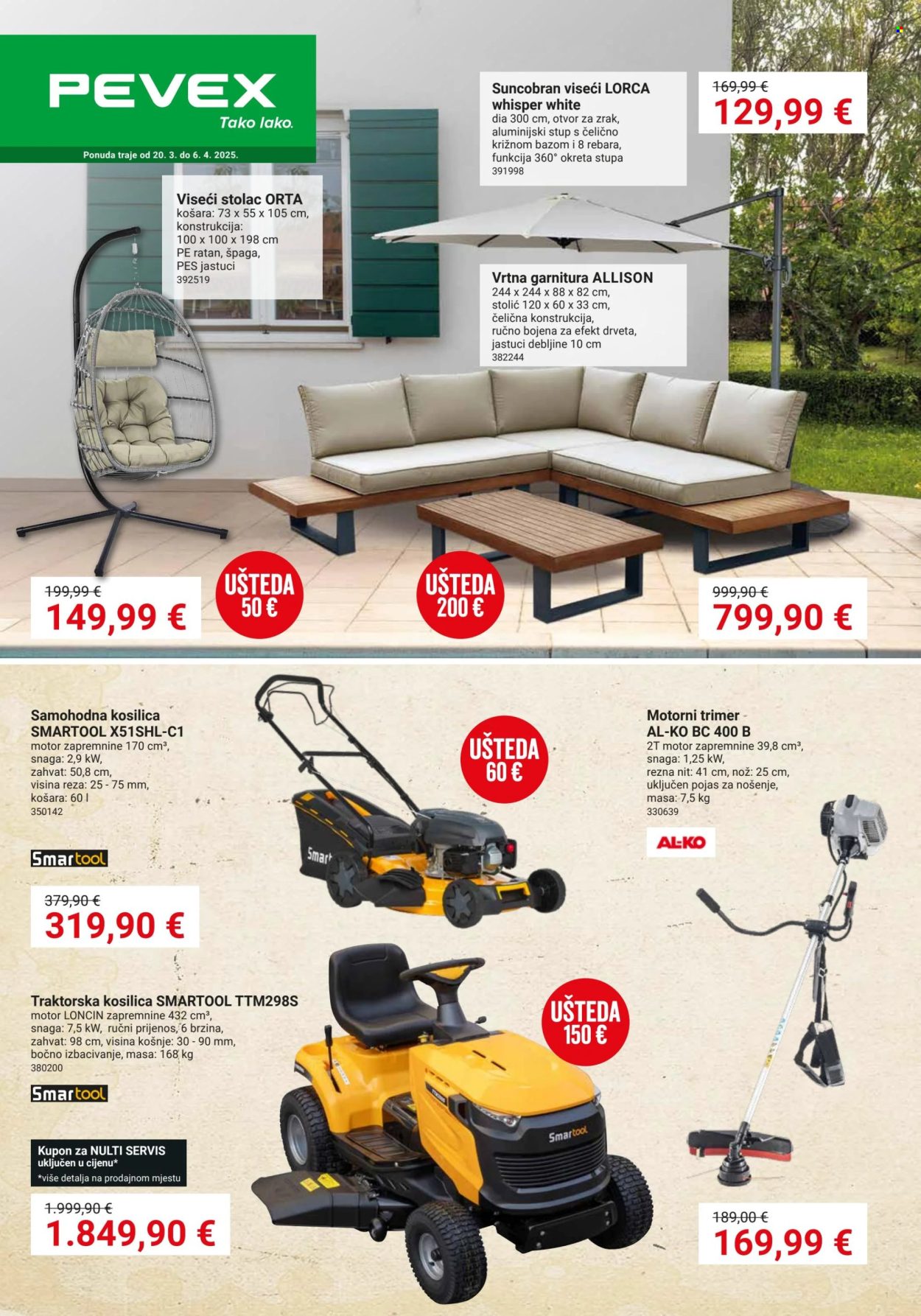 Pevex katalog - 20.03.2025. - 06.04.2025. Stranica 1