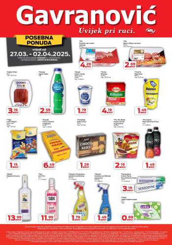 Gavranović katalog - 27.03.2025. - 02.04.2025.