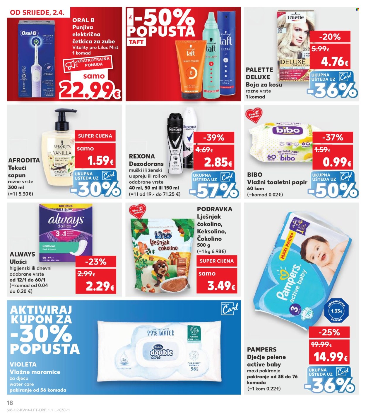 Kaufland katalog - 02.04.2025. - 08.04.2025. Stranica 18