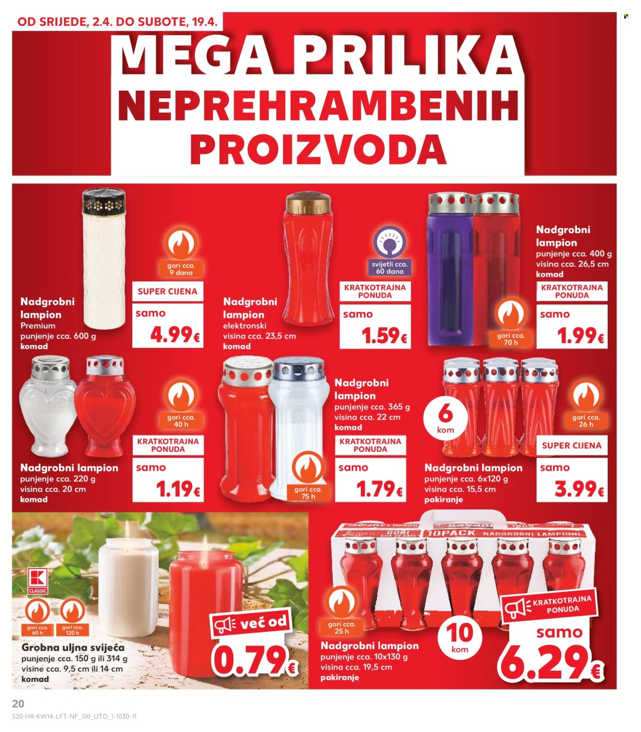 Kaufland katalog - 02.04.2025. - 08.04.2025. Stranica 20