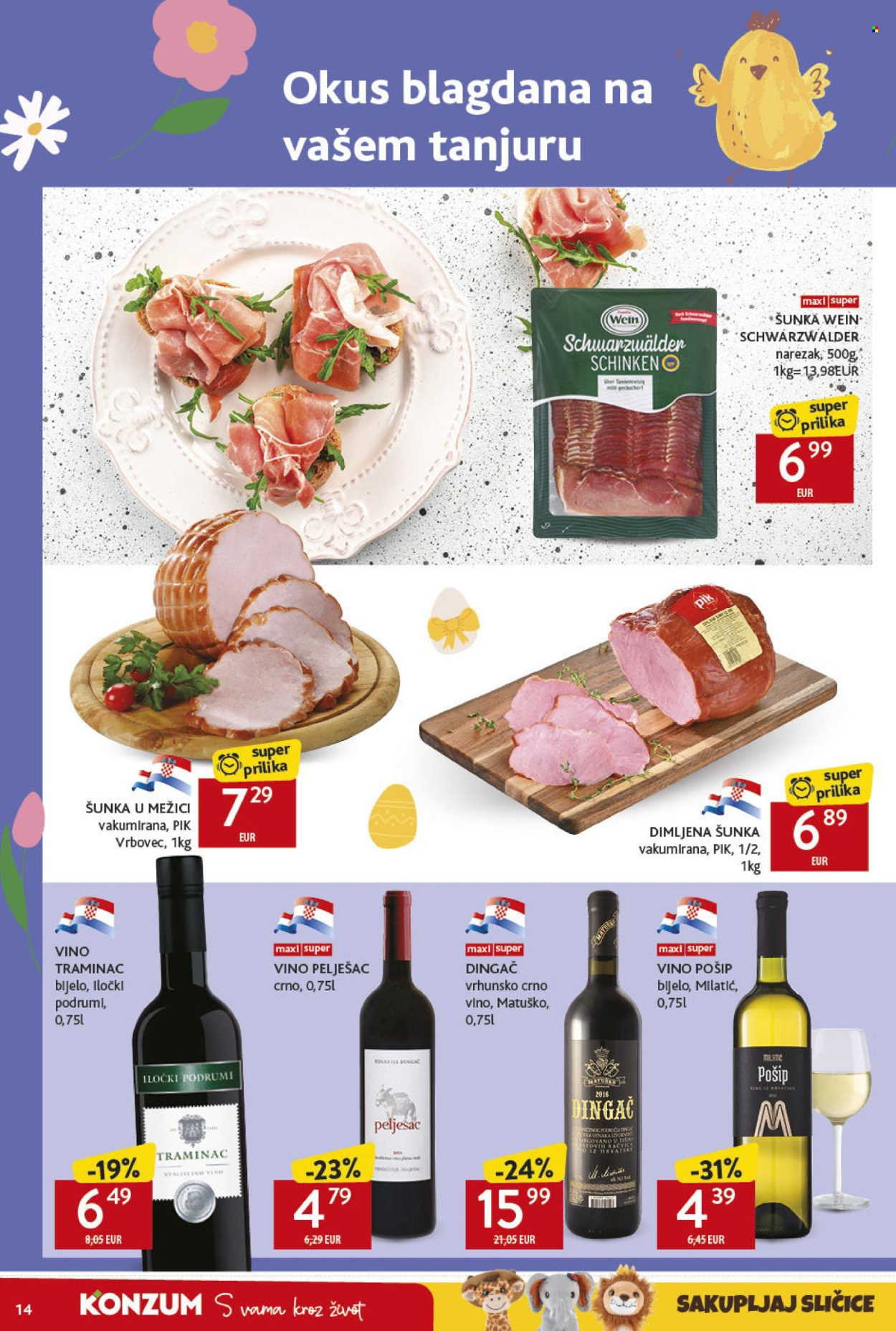 Konzum katalog - 03.04.2025. - 09.04.2025. Stranica 14