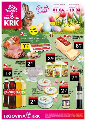 Trgovina KRK katalog - 01.04.2025. - 19.04.2025.