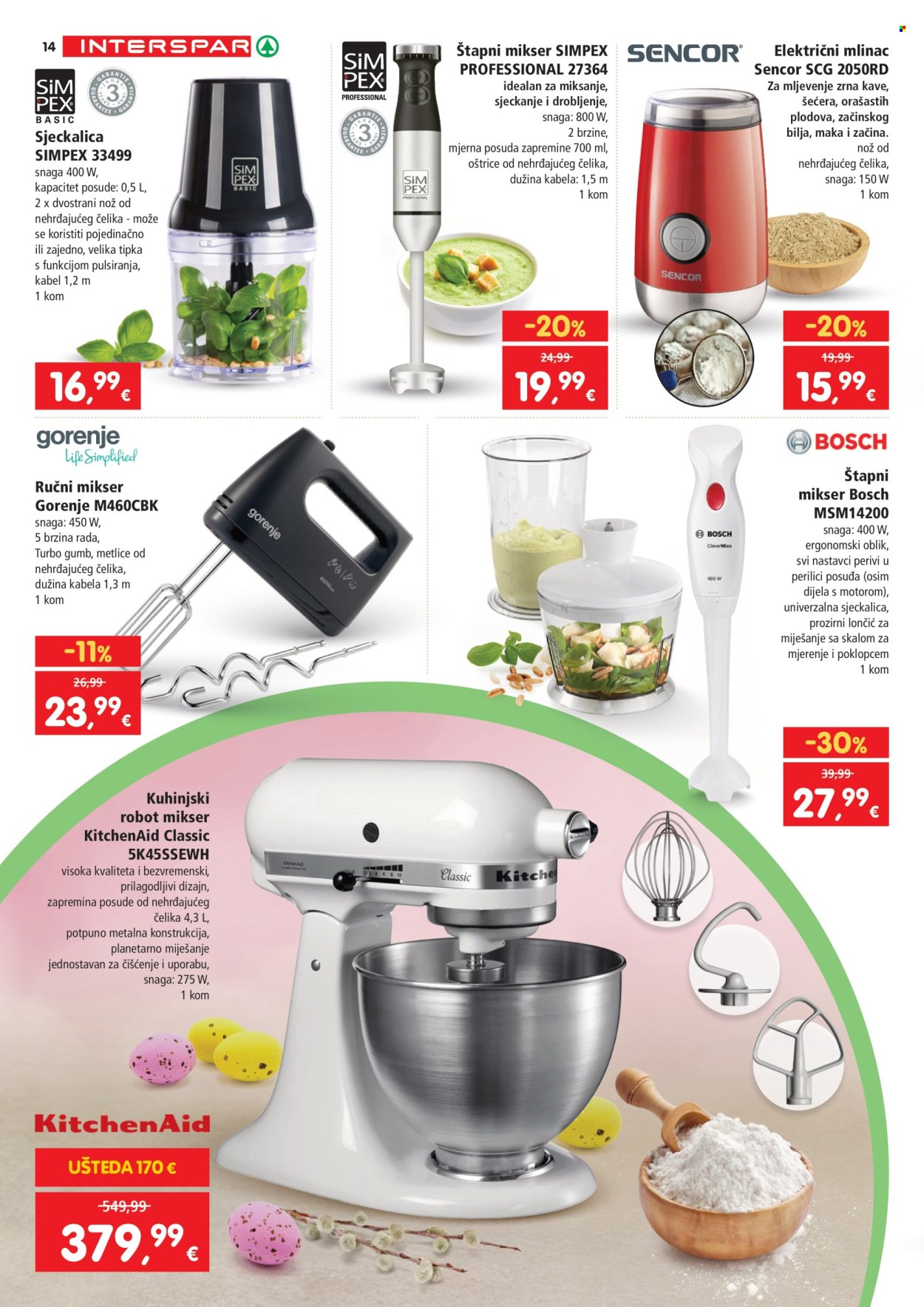 INTERSPAR katalog - 26.03.2025. - 19.04.2025. Stranica 14