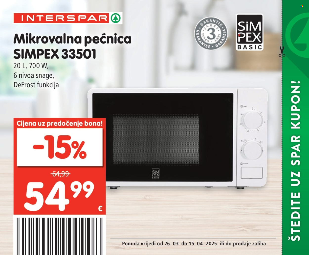 INTERSPAR katalog - 26.03.2025. - 15.04.2025. Stranica 10