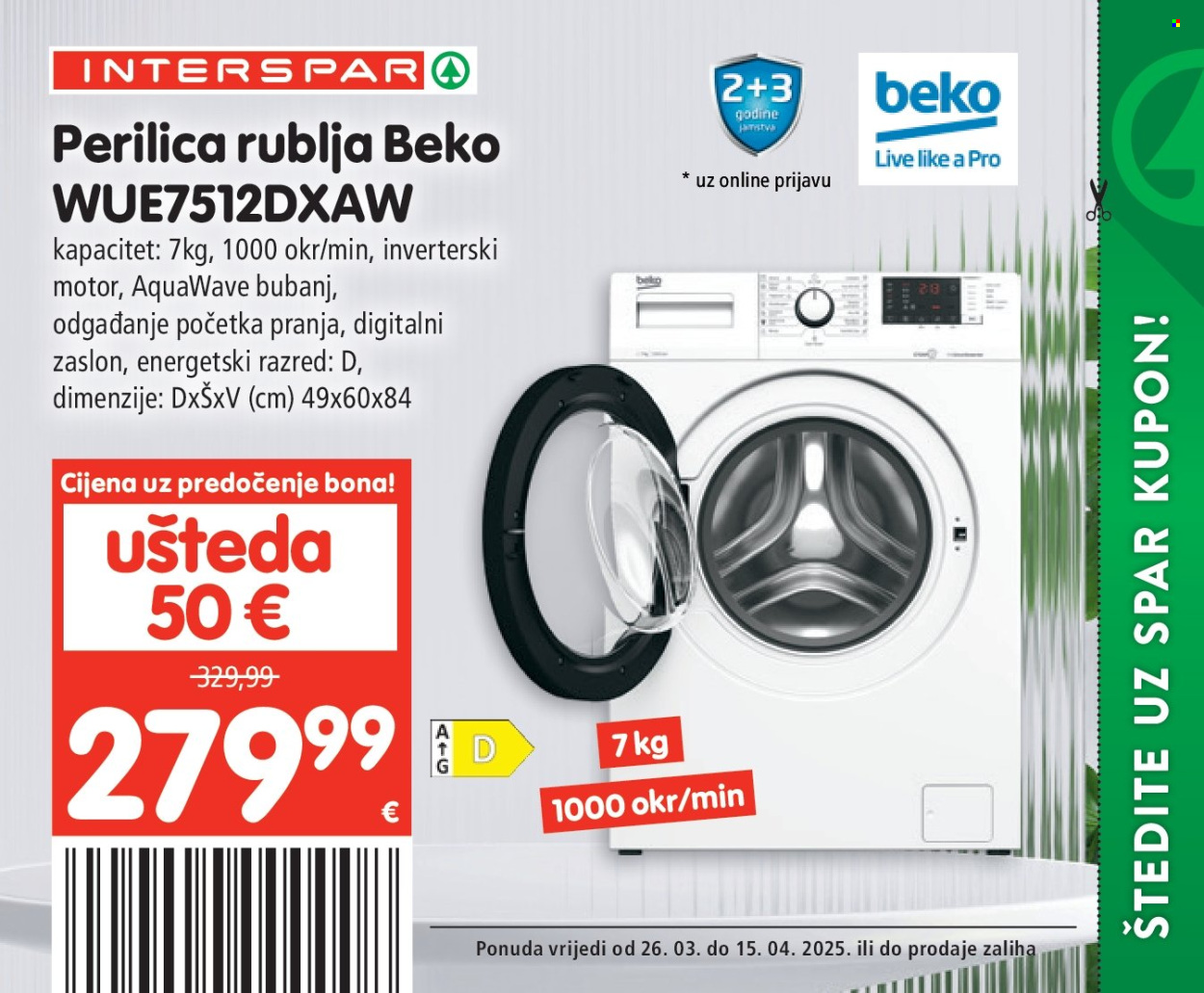 INTERSPAR katalog - 26.03.2025. - 15.04.2025. Stranica 18