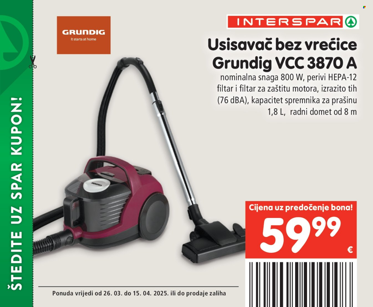 INTERSPAR katalog - 26.03.2025. - 15.04.2025. Stranica 19