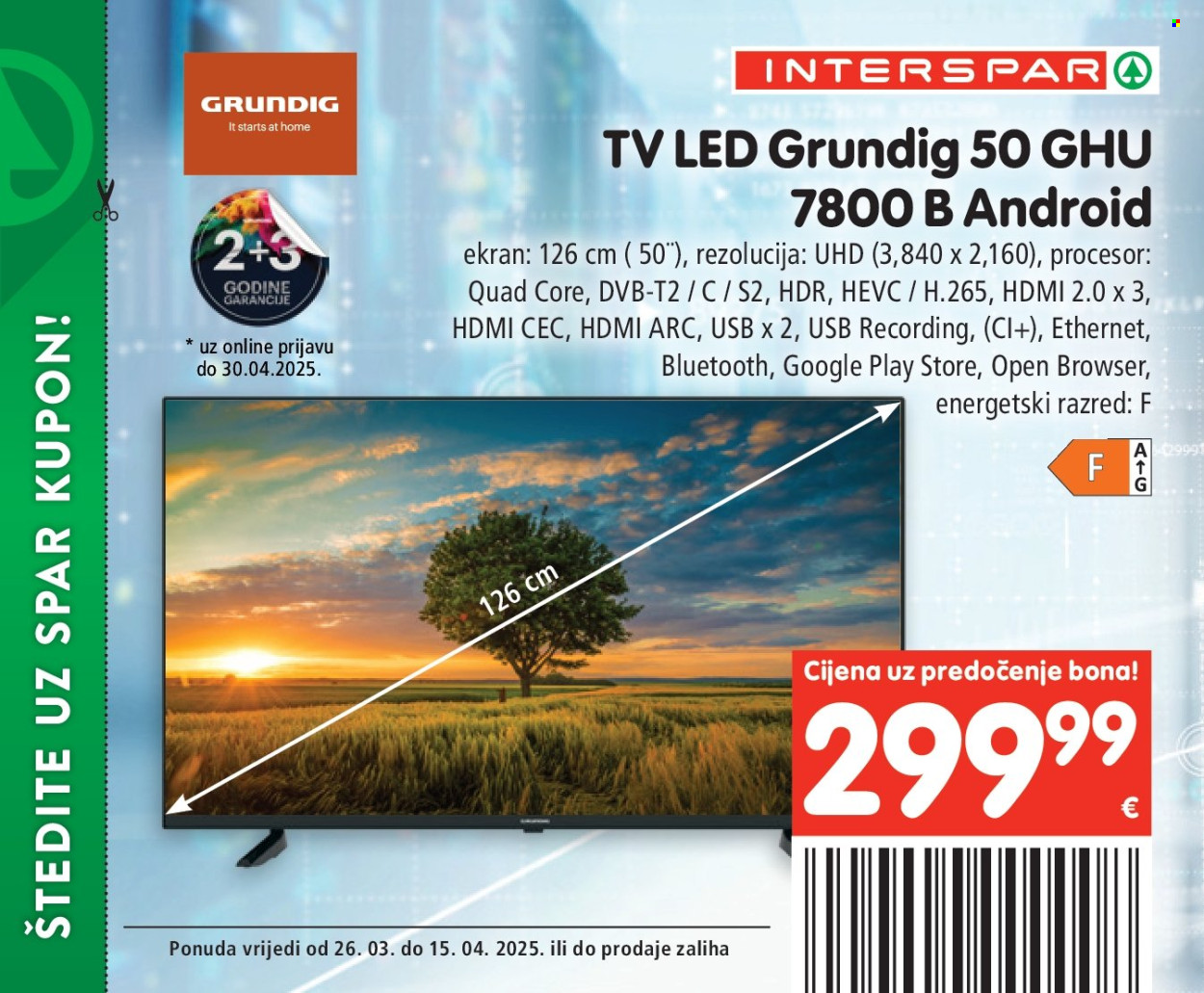 INTERSPAR katalog - 26.03.2025. - 15.04.2025. Stranica 21