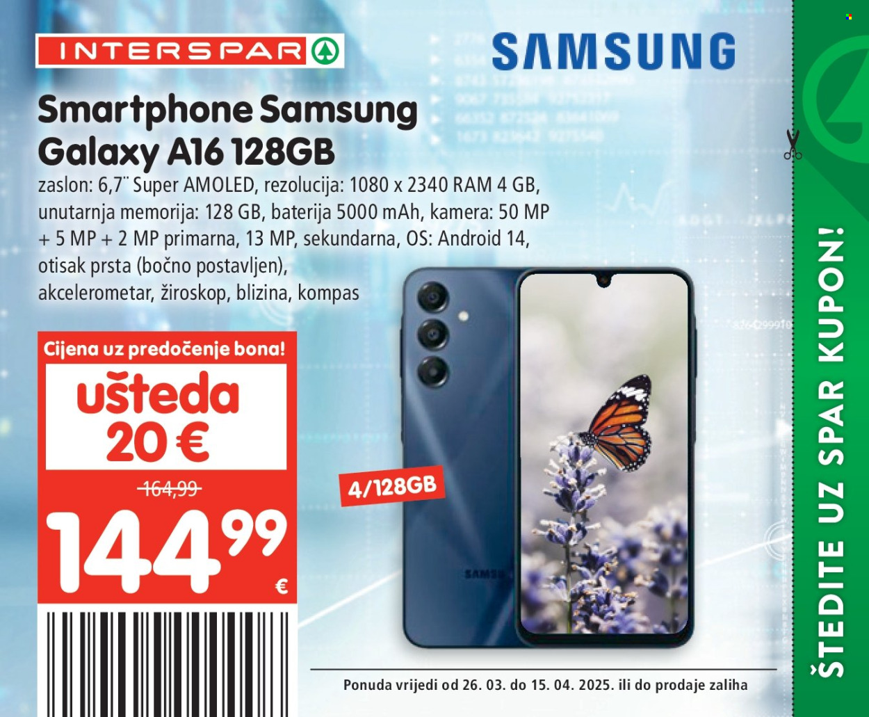 INTERSPAR katalog - 26.03.2025. - 15.04.2025. Stranica 22