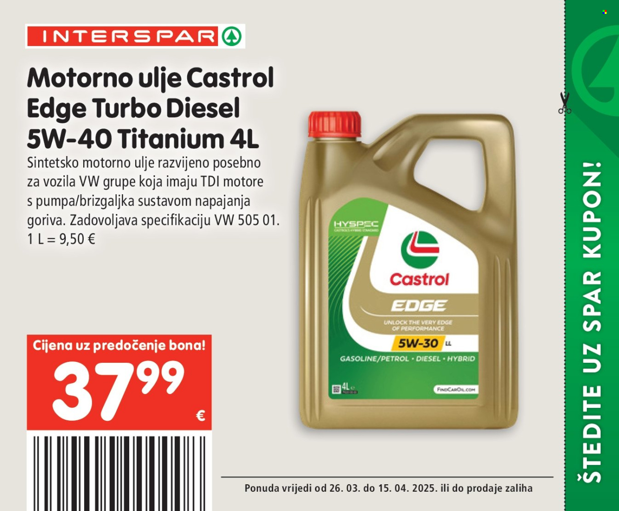INTERSPAR katalog - 26.03.2025. - 15.04.2025. Stranica 28