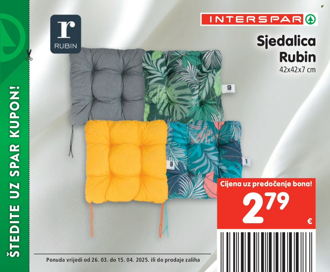 INTERSPAR katalog - 26.03.2025. - 15.04.2025. Stranica 35