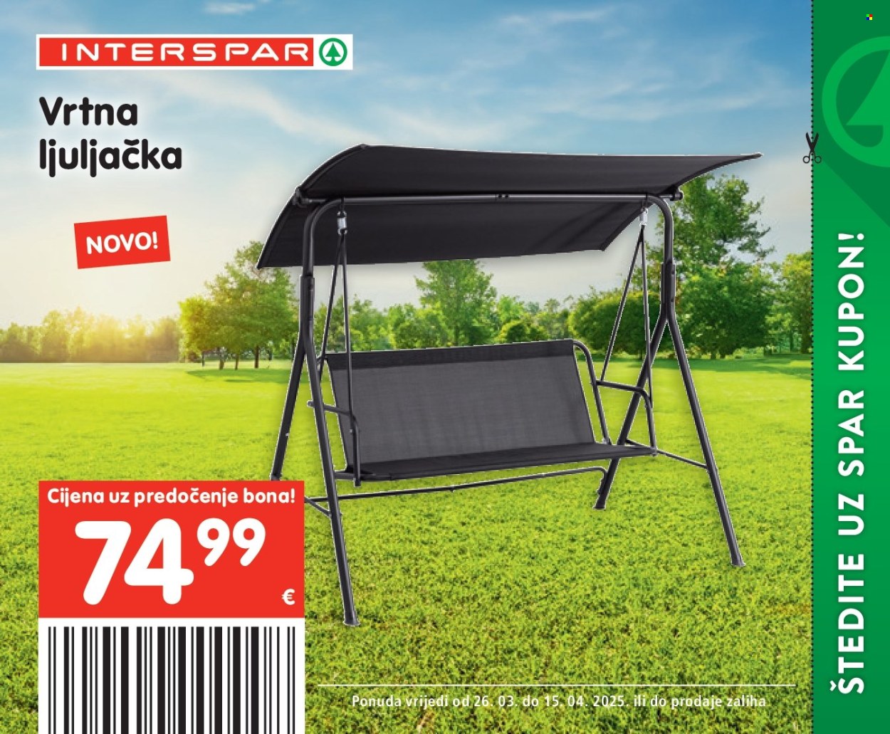 INTERSPAR katalog - 26.03.2025. - 15.04.2025. Stranica 54