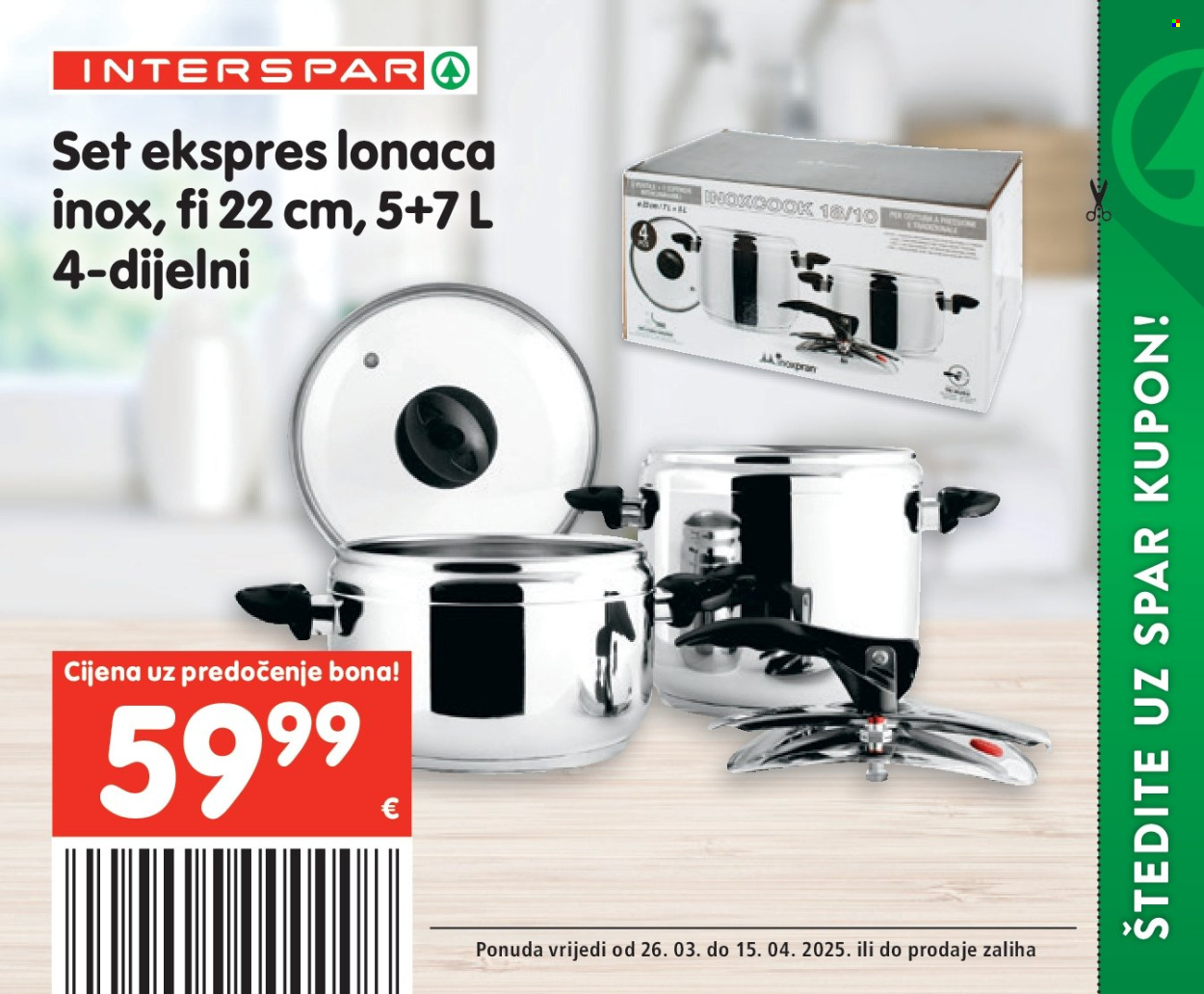 INTERSPAR katalog - 26.03.2025. - 15.04.2025. Stranica 62