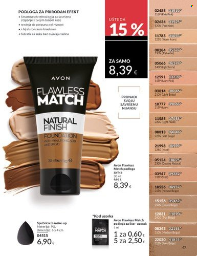 Avon katalog - 01.04.2025. - 30.04.2025. Stranica 47