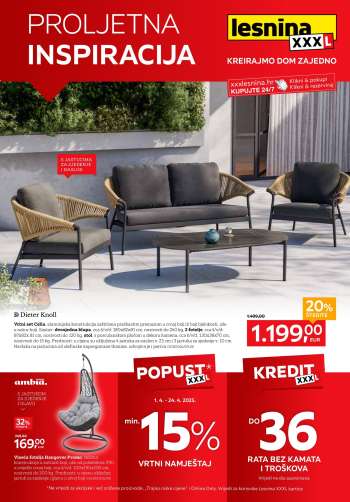 Lesnina katalog - 01.04.2025. - 24.04.2025.