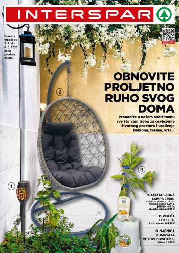INTERSPAR katalog - 02.04.2025. - 06.05.2025.