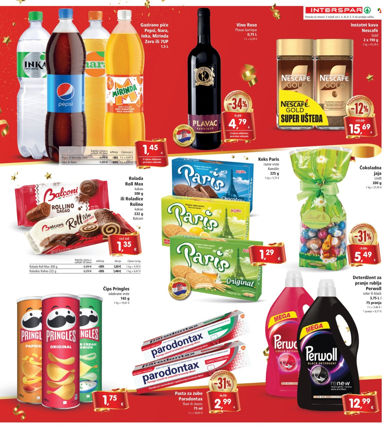 INTERSPAR katalog - 02.04.2025. - 08.04.2025. Stranica 3