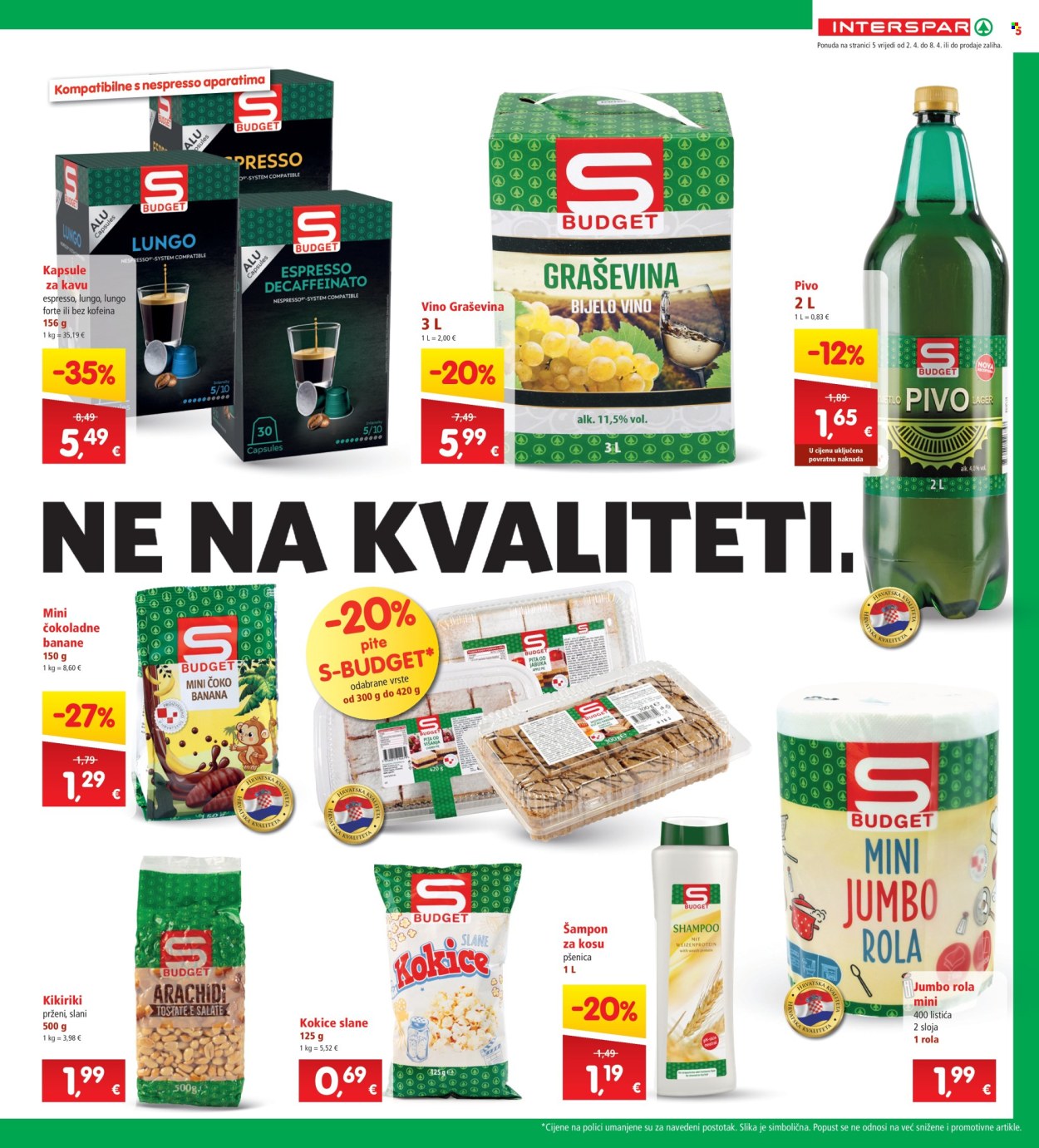 INTERSPAR katalog - 02.04.2025. - 08.04.2025. Stranica 5