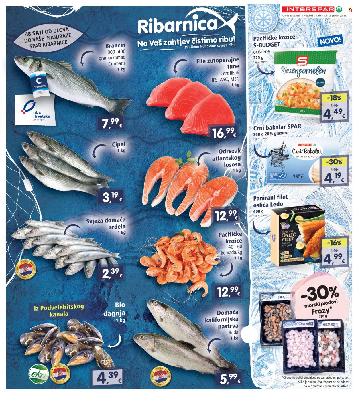 INTERSPAR katalog - 02.04.2025. - 08.04.2025. Stranica 11