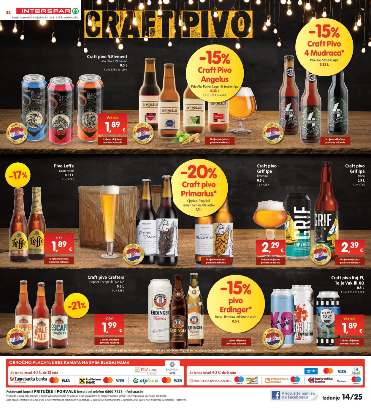 INTERSPAR katalog - 02.04.2025. - 08.04.2025. Stranica 32