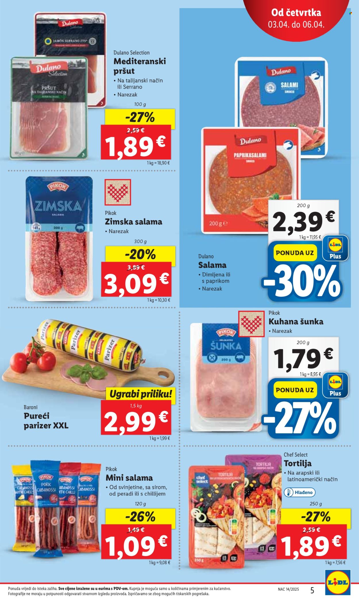 Lidl katalog - 03.04.2025. - 06.04.2025. Stranica 5