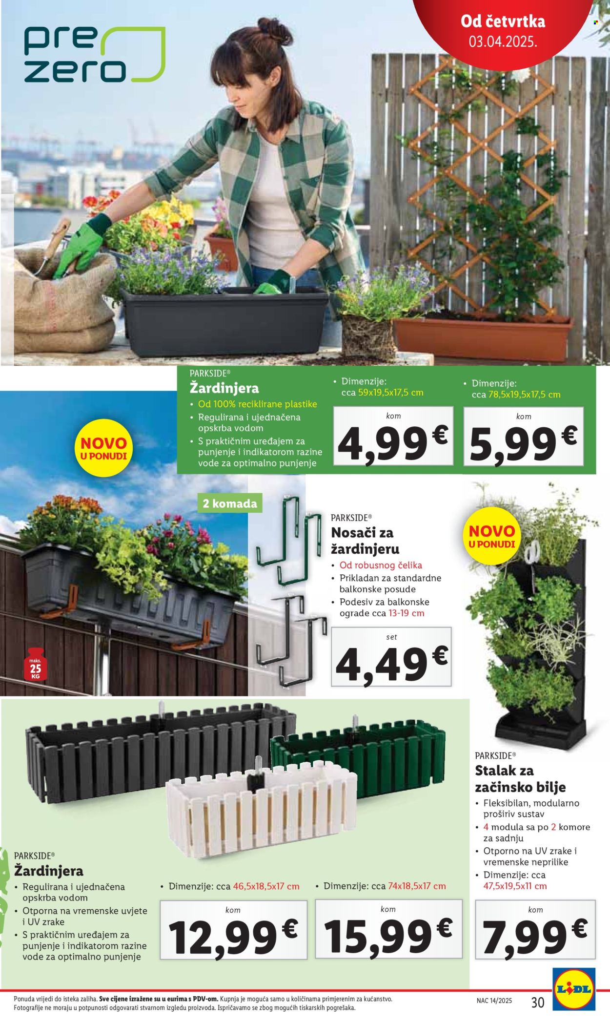 Lidl katalog - 03.04.2025. - 06.04.2025. Stranica 30