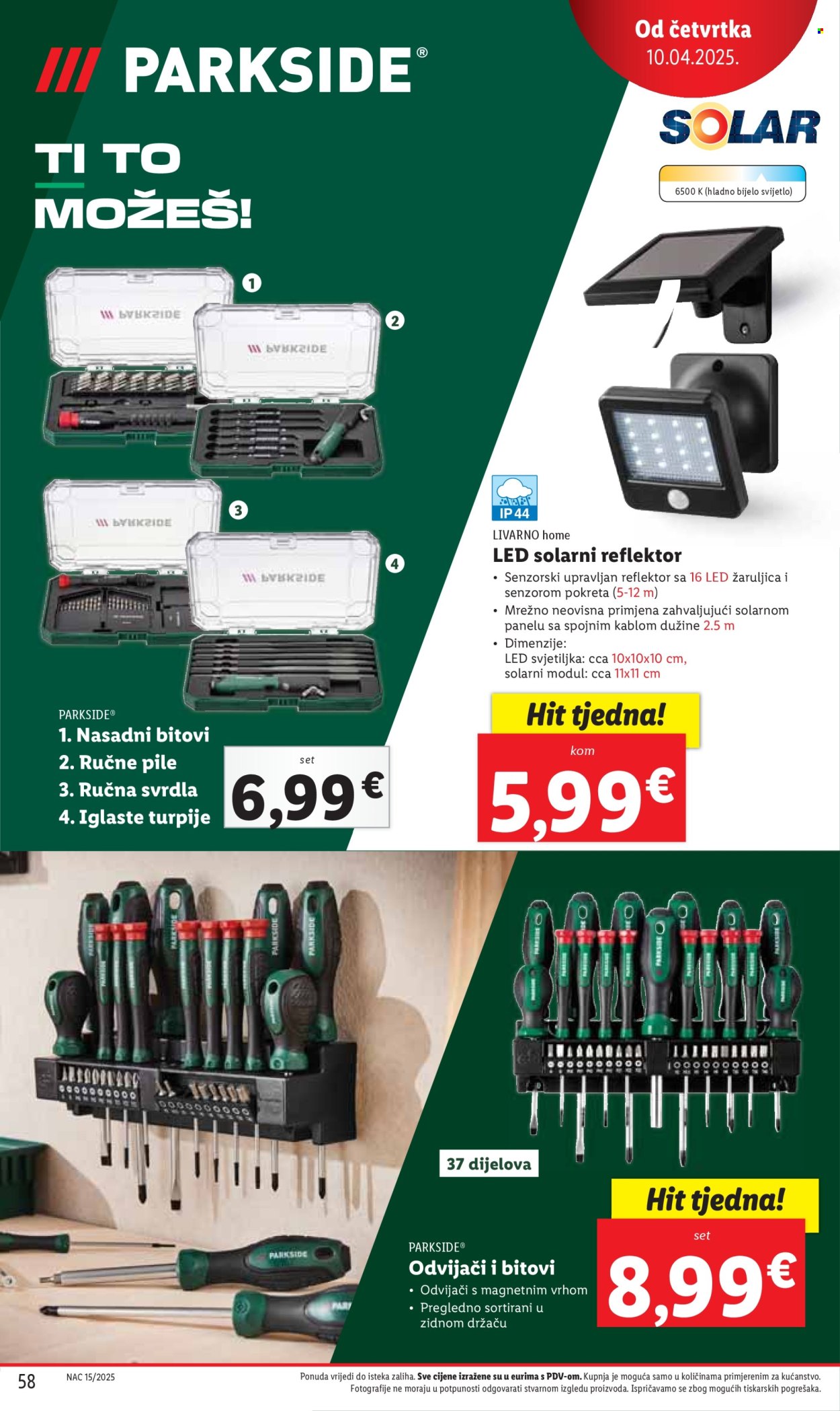 Lidl katalog - 07.04.2025. - 13.04.2025. Stranica 58