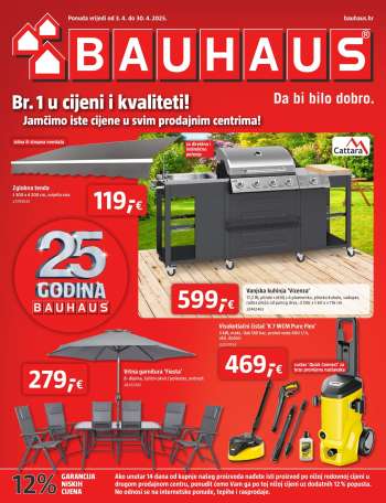 Bauhaus katalog - 03.04.2025. - 30.04.2025.