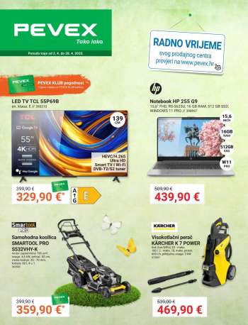 Pevex katalog - 03.04.2025. - 28.04.2025.