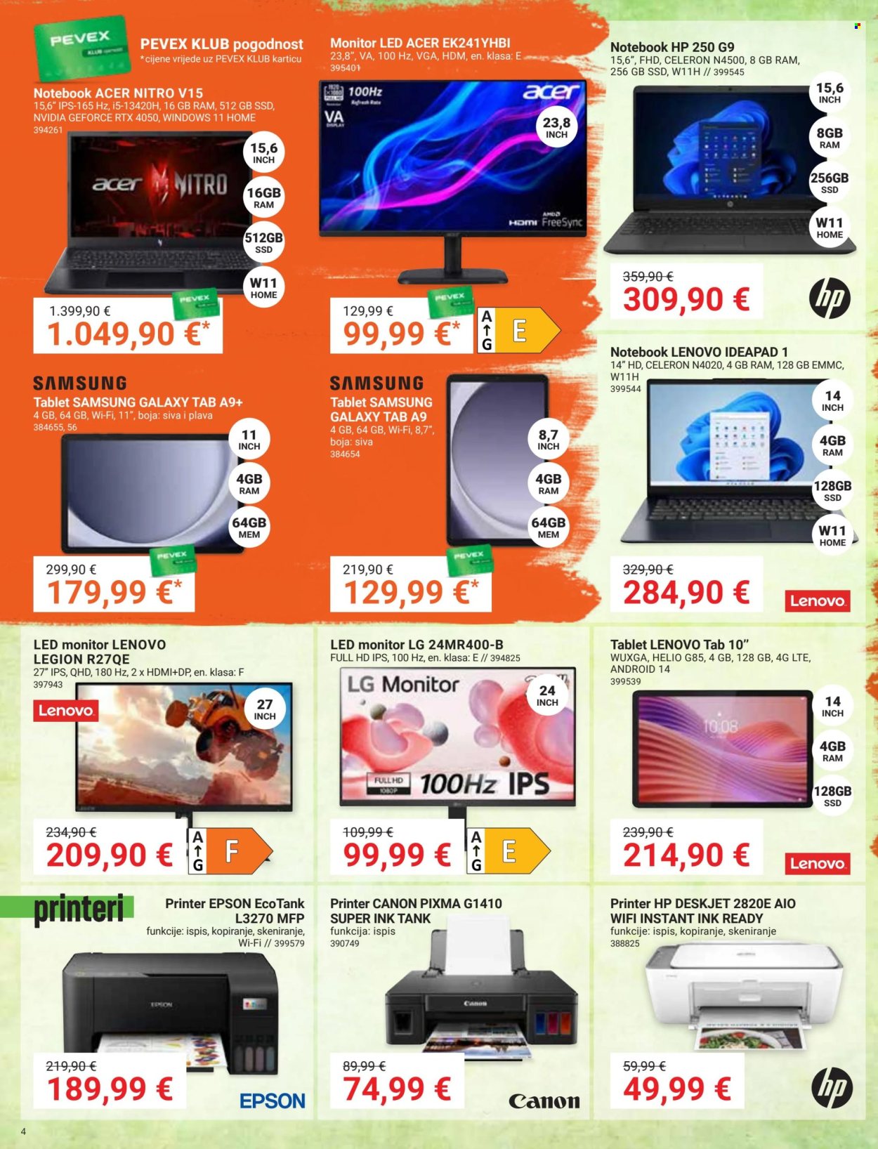 Pevex katalog - 03.04.2025. - 28.04.2025. Stranica 4