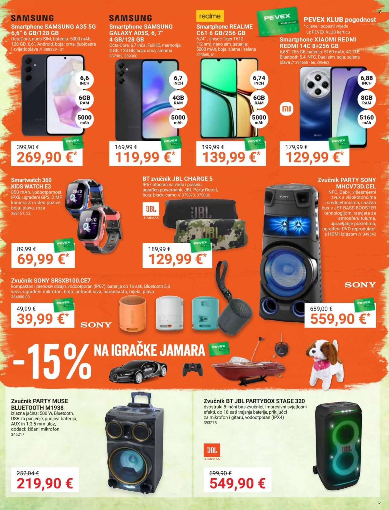 Pevex katalog - 03.04.2025. - 28.04.2025. Stranica 5