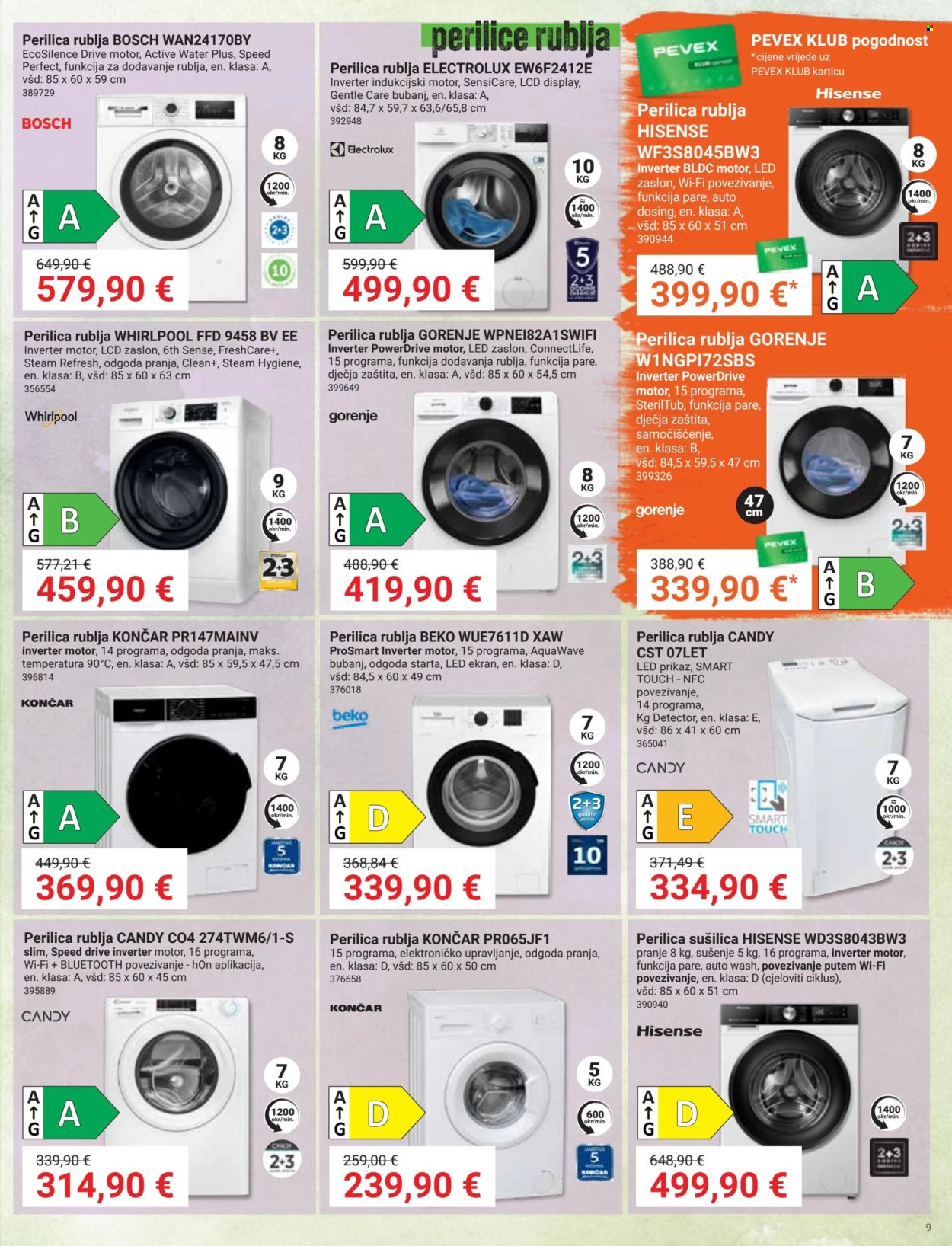 Pevex katalog - 03.04.2025. - 28.04.2025. Stranica 9